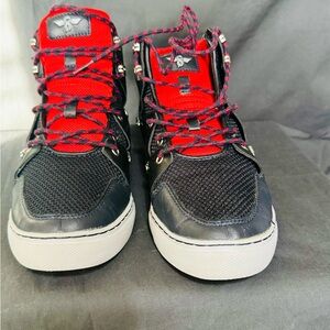 Creative Recreation Red and Black Sneakers
